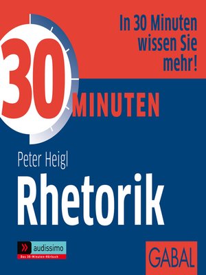 cover image of 30 Minuten Rhetorik